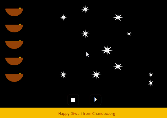 Happy Diwali Animated Chart in Excel - Demo