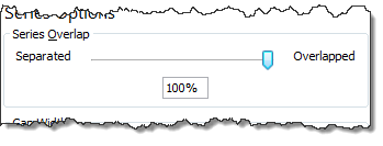 Set series overlap to 100% - Box plot in Excel