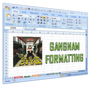Excel Formatting Tips – Gangnam Style [open thread]
