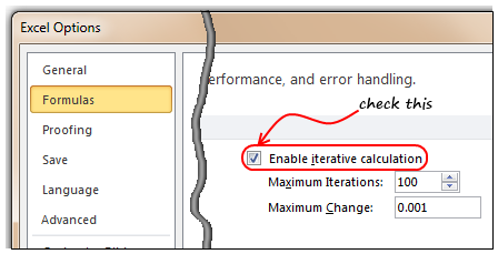 Excel Circular References What Are They How To Use Them Examples Dealing With Circular References