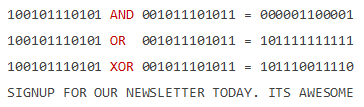 Get busy this weekend, with OR XOR AND [Excel Homework]