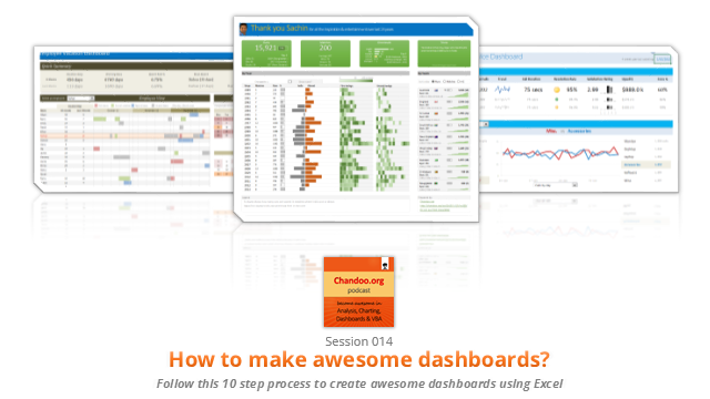 CP014: How to create awesome dashboards – 10 step process for you