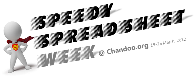 This week, Speed up your Spreadsheets – Your Action Required