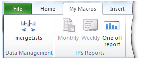 How to add your own Macros to Excel Ribbon [quick tip]