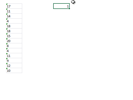 Converting number stored as text back to numbers using Paste Special trick